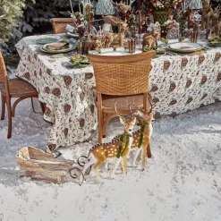 Christmas Decorations<Mrs. Alice Wooden Sleigh (Set of 2)